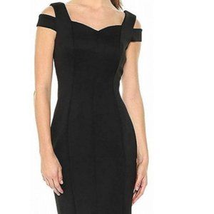Calvin Klein Women's Shoulder Cut Out Sheath Dress
